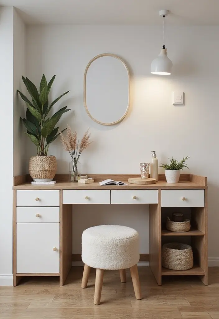 25 Dressing Table with Storage Ideas That Look Elegant 22 25 Dressing Table with Storage Ideas That Look Elegant - 22. Customizable Modular Vanity