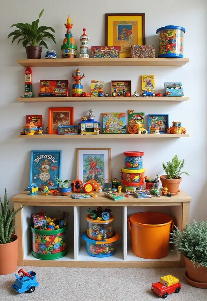 25 Lego Storage Ideas Parents Will Thank You For - 11. DIY Lego Shelves: Personal Touch