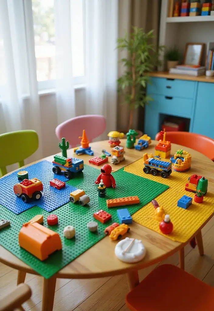25 Lego Storage Ideas Parents Will Thank You For - 13. Lego-Compatible Tables: For the Ultimate Builder