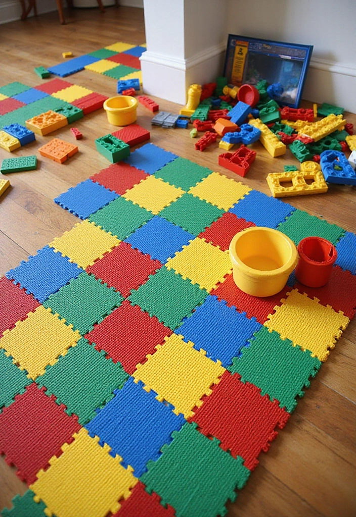 25 Lego Storage Ideas Parents Will Thank You For - 16. Lego Play Mats: Clean-Up Made Easy