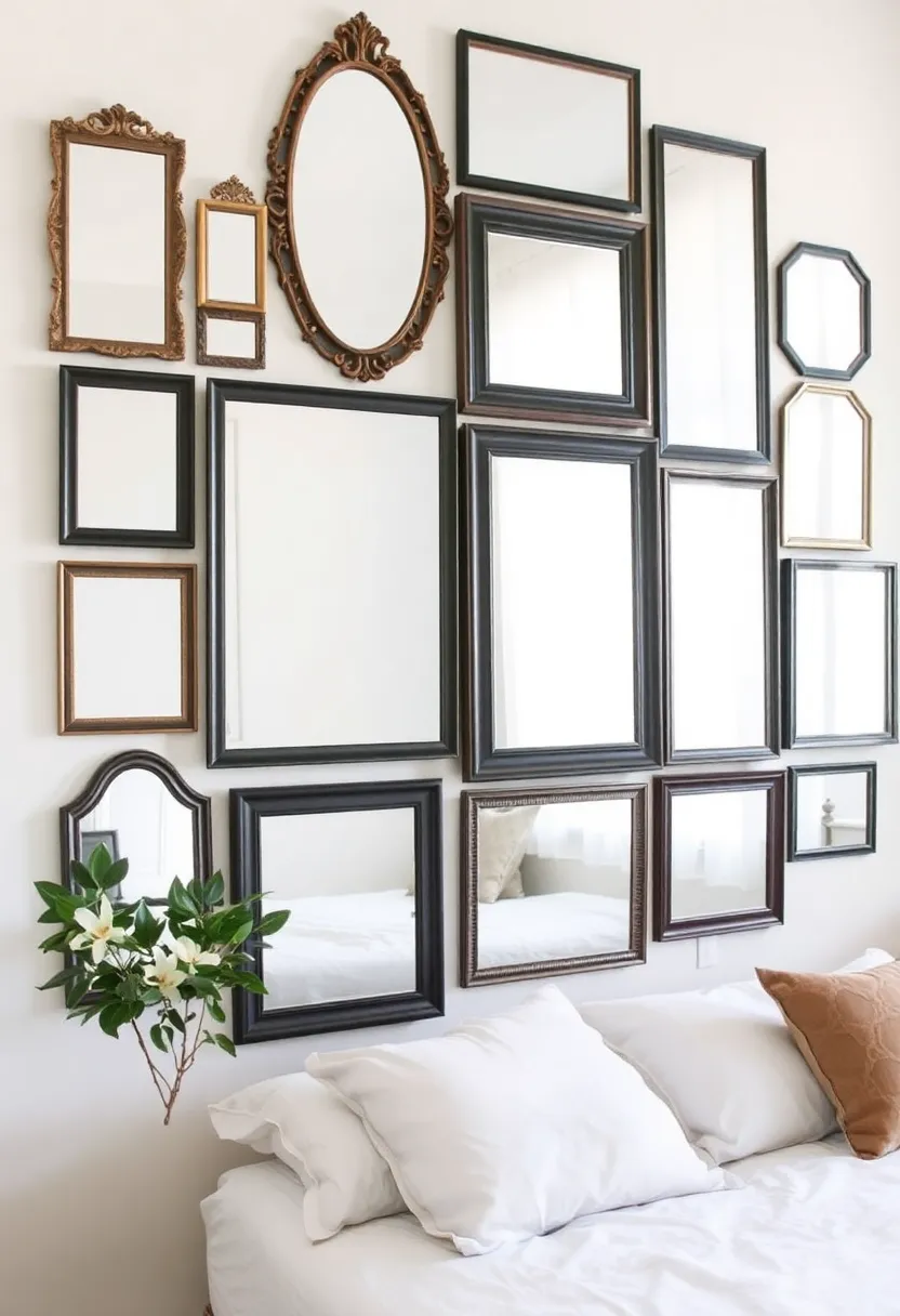 25 Small Bedroom Organization Ideas That Feel Spacious - 18. Smart Use of Mirrors