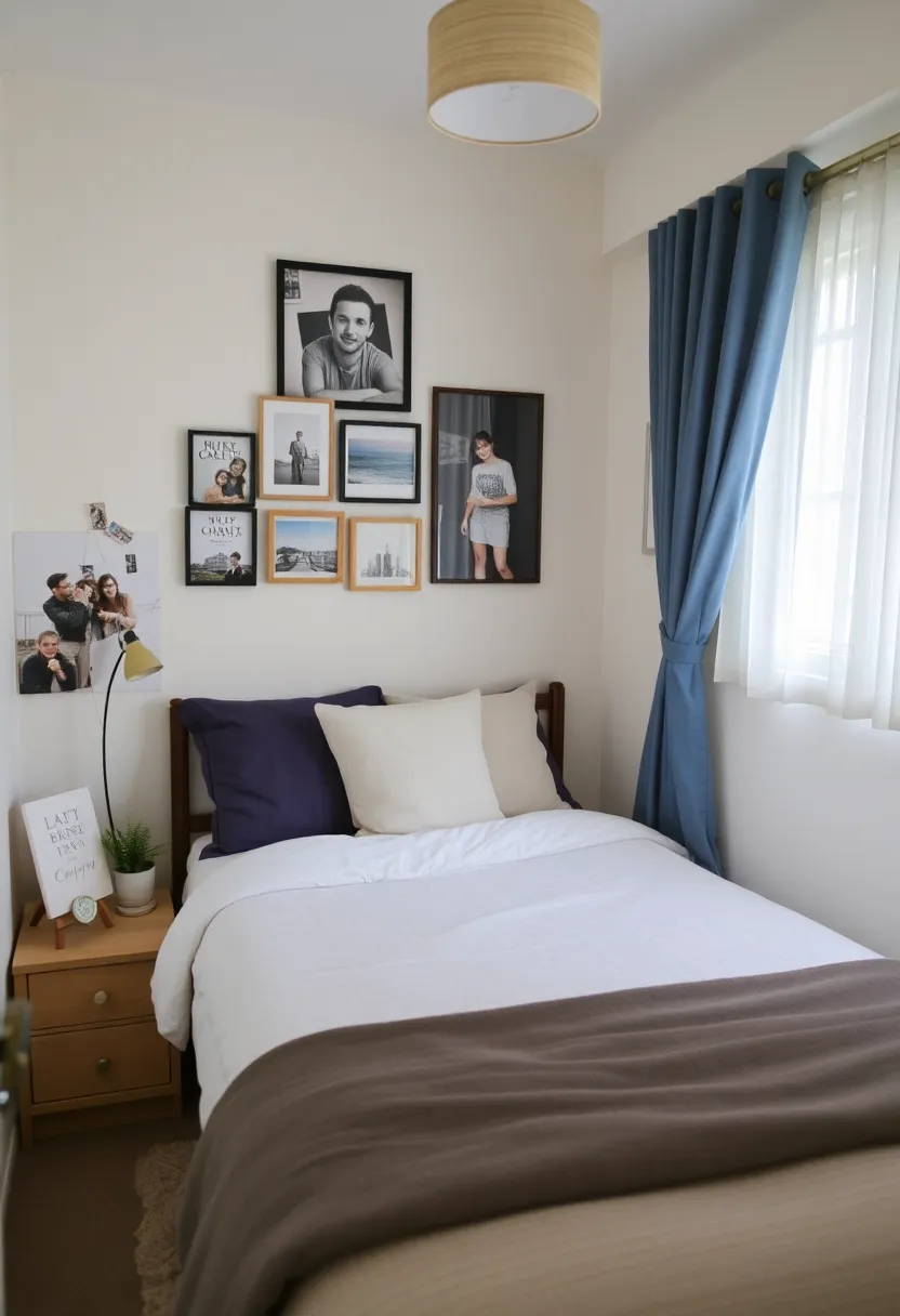 25 Small Bedroom Organization Ideas That Feel Spacious - 25. Personalized Touches