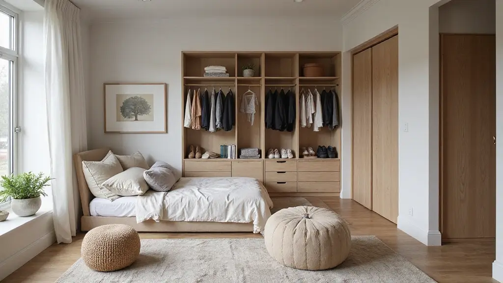 25 Small Room Clothes Storage Ideas That Fit Anywhere