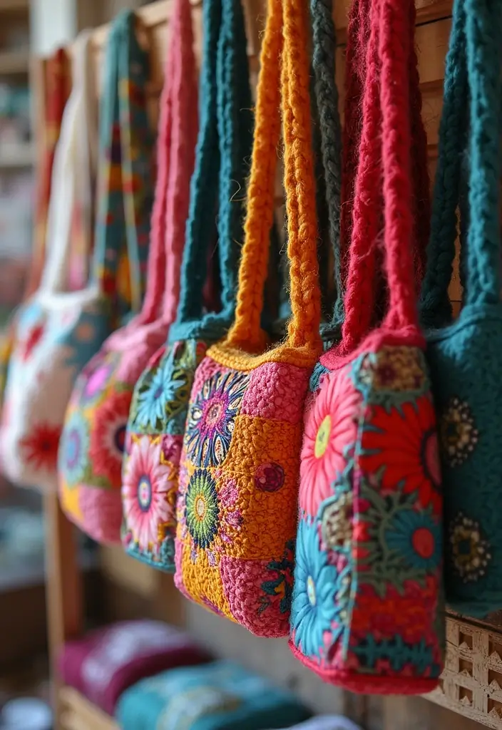 25 Yarn Storage Ideas for Craft Lovers - 16. Quilted Yarn Bags