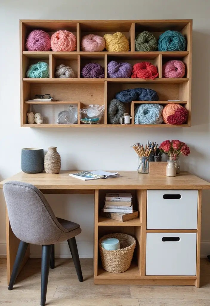 25 Yarn Storage Ideas for Craft Lovers - 25. Modular Storage Units