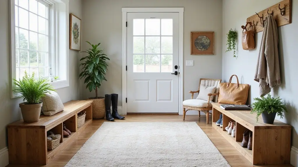 27 Entryway Bench Storage Ideas That Save Space