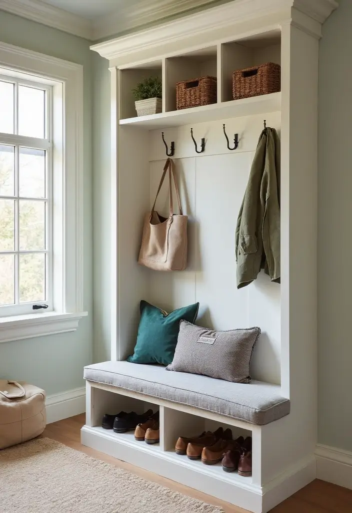 27 Entryway Shoe Storage Ideas That Save Space 13 27 Entryway Shoe Storage Ideas That Save Space - 13. Built-In Shoe Storage