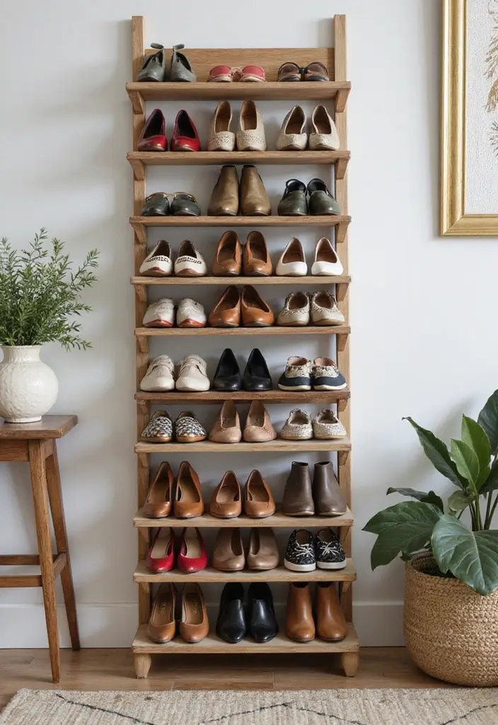 27 Entryway Shoe Storage Ideas That Save Space 2 27 Entryway Shoe Storage Ideas That Save Space - 2. Vertical Shoe Racks