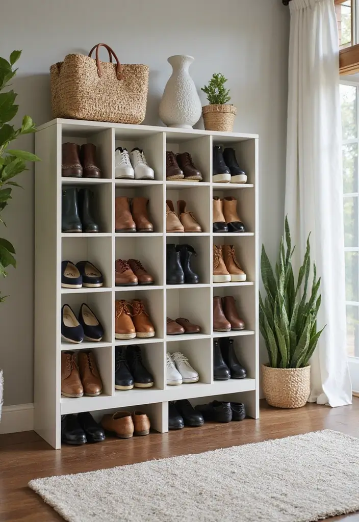 27 Entryway Shoe Storage Ideas That Save Space 20 27 Entryway Shoe Storage Ideas That Save Space - 20. Shoe Cubbies
