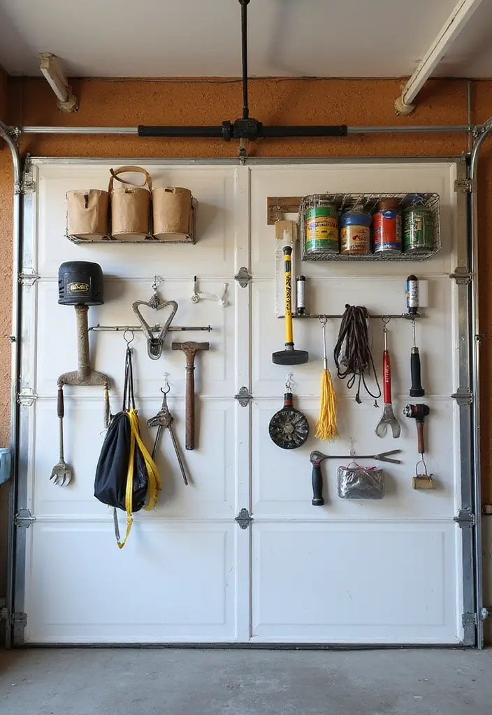 27 Garage Storage Ideas for a Clutter-Free Home 11 27 Garage Storage Ideas for a Clutter-Free Home - 11. Smart Door Storage Solutions
