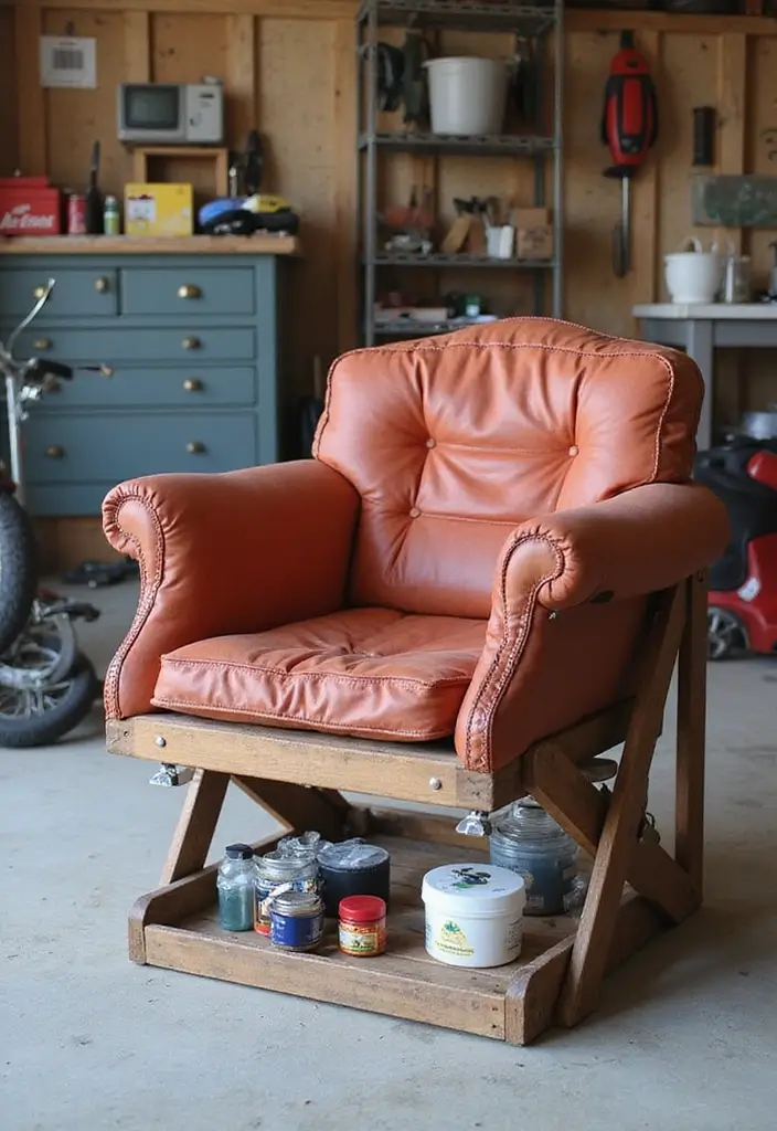27 Garage Storage Ideas for a Clutter-Free Home 15 27 Garage Storage Ideas for a Clutter-Free Home - 15. Foldable Storage Chairs