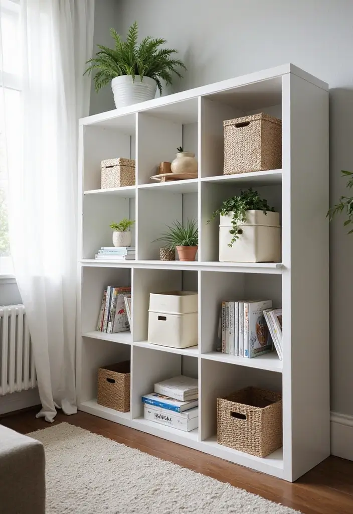 27 IKEA Storage Hacks That Change Everything - 1. Use KALLAX for Hidden Storage