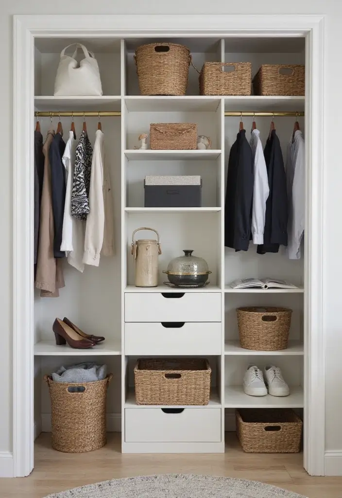 27 IKEA Storage Hacks That Change Everything - 16. IKEA FÖRNYA for Closet Customization
