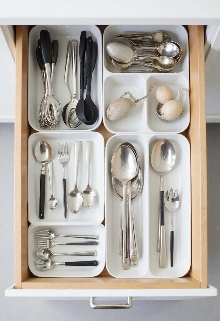 27 IKEA Storage Hacks That Change Everything - 7. Use MAGISKA Drawer Organizers