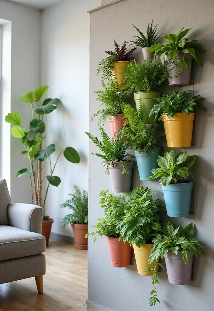 27 IKEA Storage Hacks That Change Everything - 8. Create a Vertical Garden with FEJKA