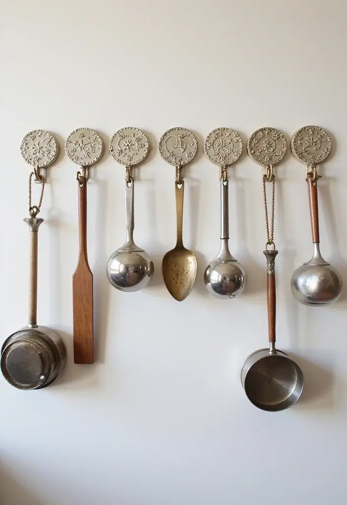 27 Kitchen Cabinet Organization Ideas That Make Cooking Easier - 27. Use Hooks for Everything