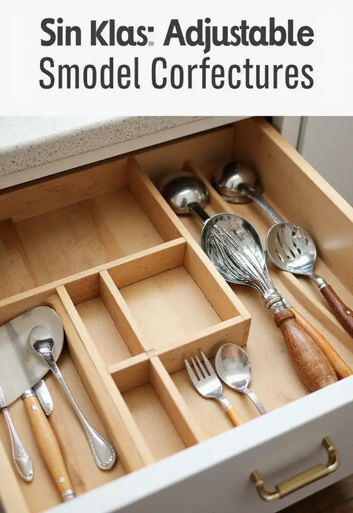 27 Kitchen Cabinet Organization Ideas That Make Cooking Easier - 4. Drawer Dividers