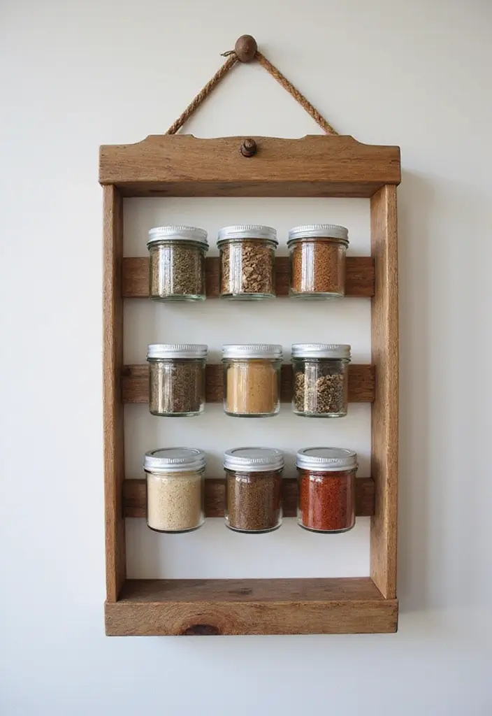 27 Kitchen Cabinet Organization Ideas That Make Cooking Easier - 7. Magnetic Spice Jars
