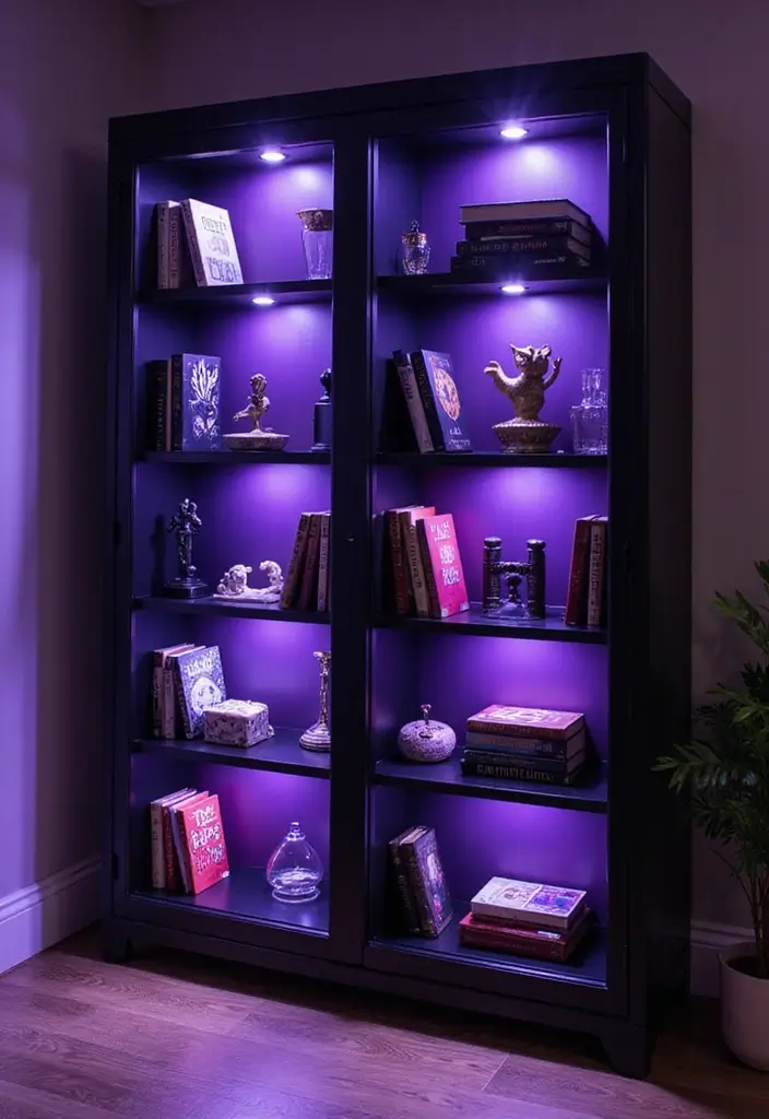 27 Minecraft Storage Room Ideas Gamers Will Love - 2. Enderman Bookcase