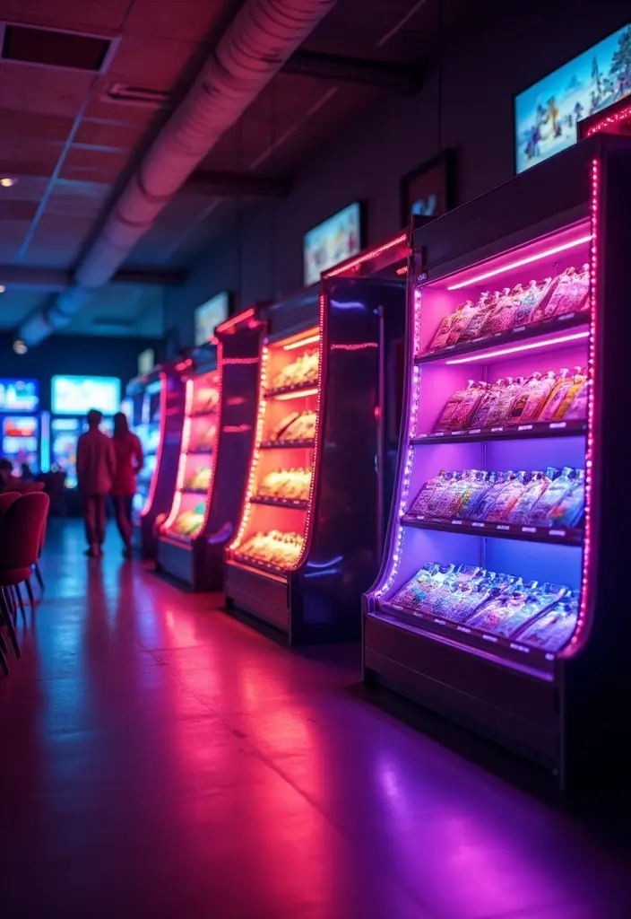 27 Minecraft Storage Room Ideas Gamers Will Love - 23. Animated LED Displays