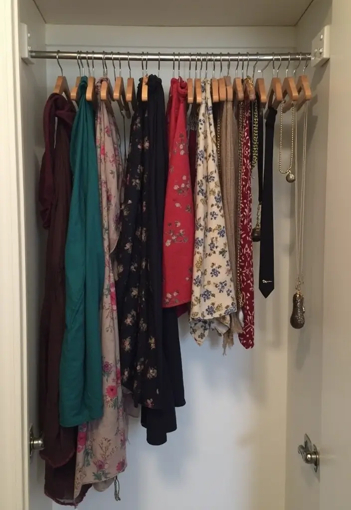 27 Small Closet Organization Ideas That Actually Work - 2. Hang a Tension Rod