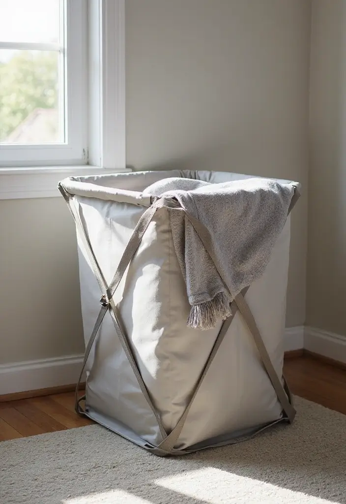 28 Dorm Storage Ideas That Save Space Instantly - 26. Smart Laundry Solutions