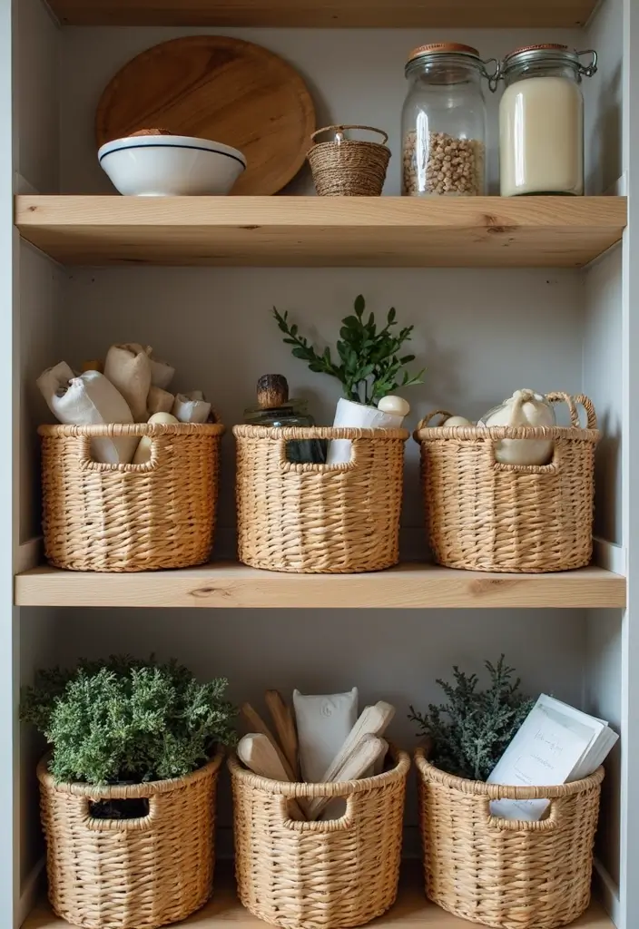 28 Dorm Storage Ideas That Save Space Instantly - 6. Under-Shelf Baskets