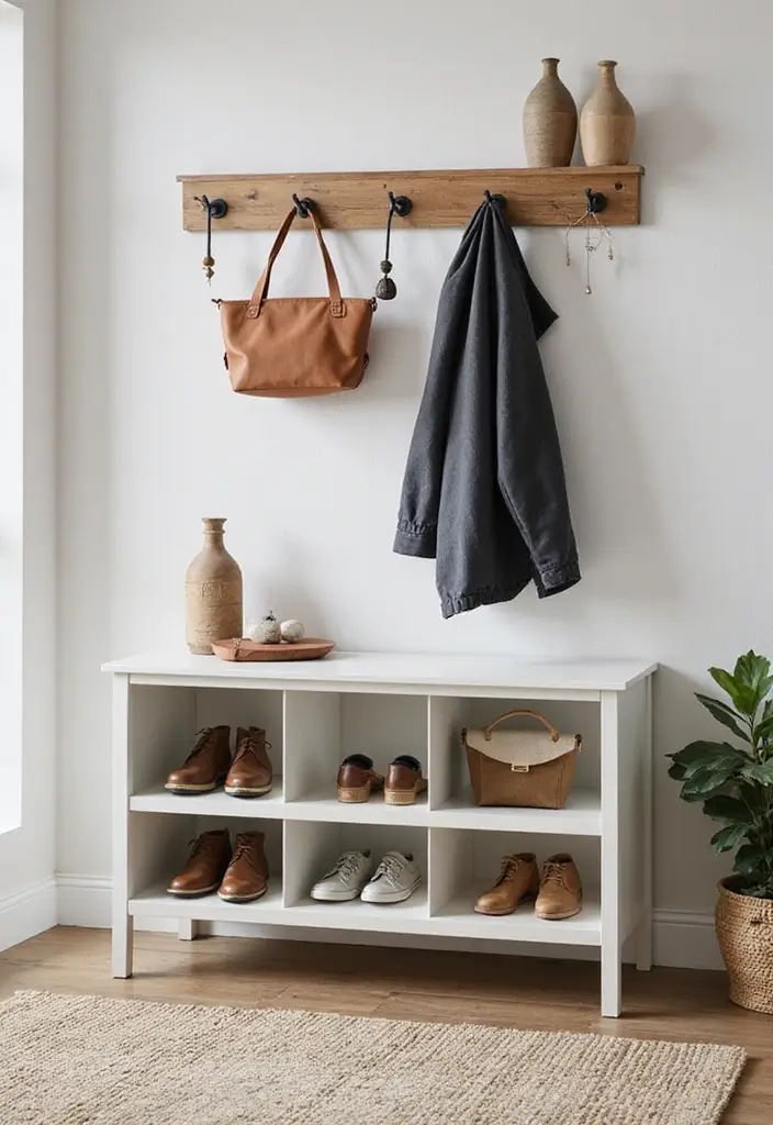 28 IKEA Storage Ideas That Transform Any Room 14 28 IKEA Storage Ideas That Transform Any Room - 14. HEMNES Entryway Storage – Welcoming First Impressions