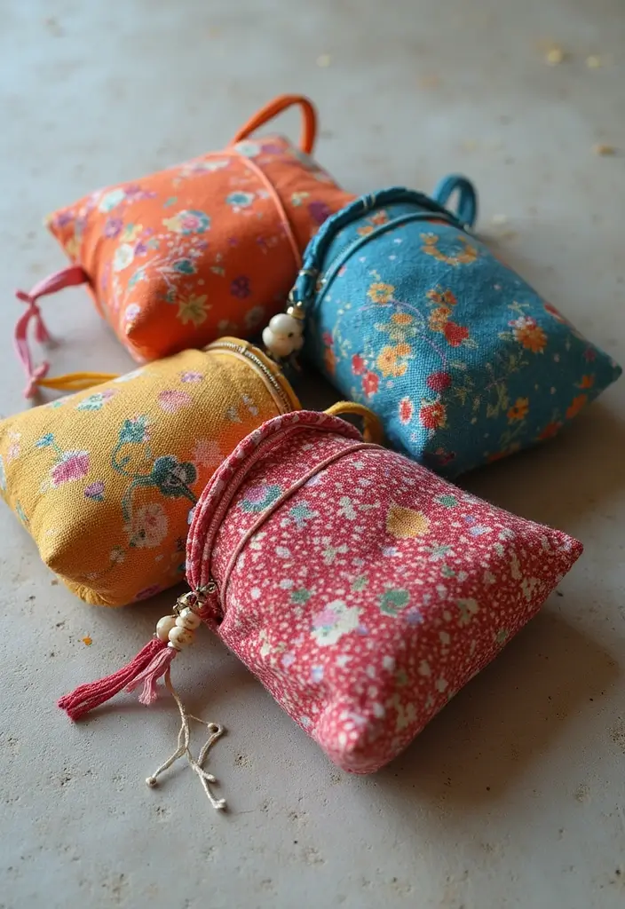 28 Jewelry Storage Ideas That Look Chic and Neat 17 28 Jewelry Storage Ideas That Look Chic and Neat - 17. Fabric Pouches