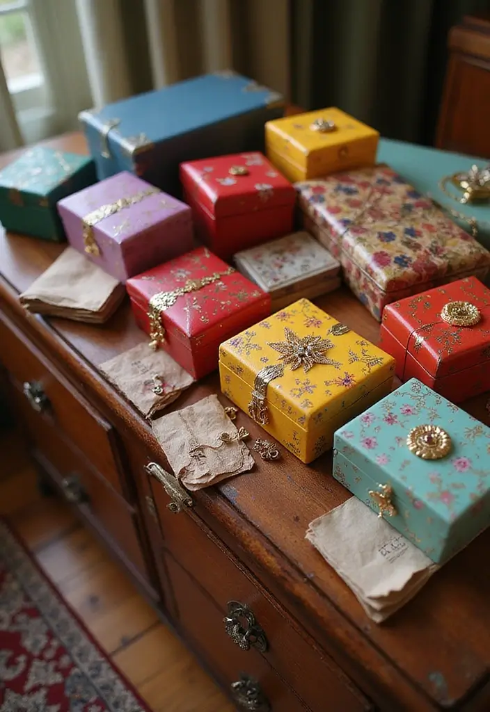 28 Jewelry Storage Ideas That Look Chic and Neat 24 28 Jewelry Storage Ideas That Look Chic and Neat - 24. Colorful Jewelry Boxes