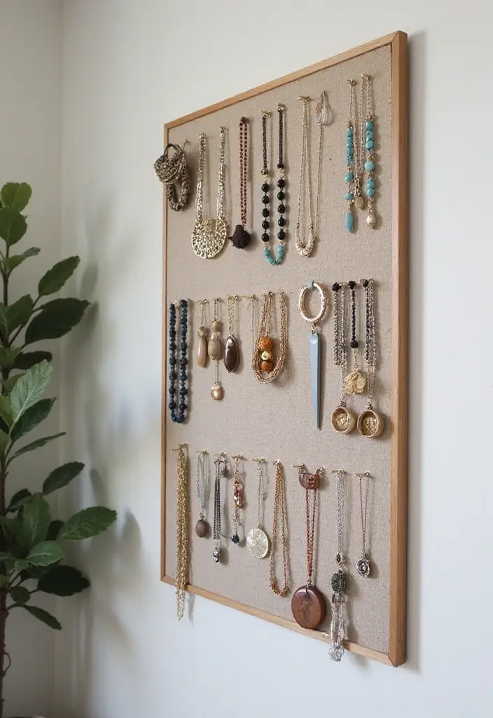 28 Jewelry Storage Ideas That Look Chic and Neat 27 28 Jewelry Storage Ideas That Look Chic and Neat - 27. Magnetic Jewelry Boards