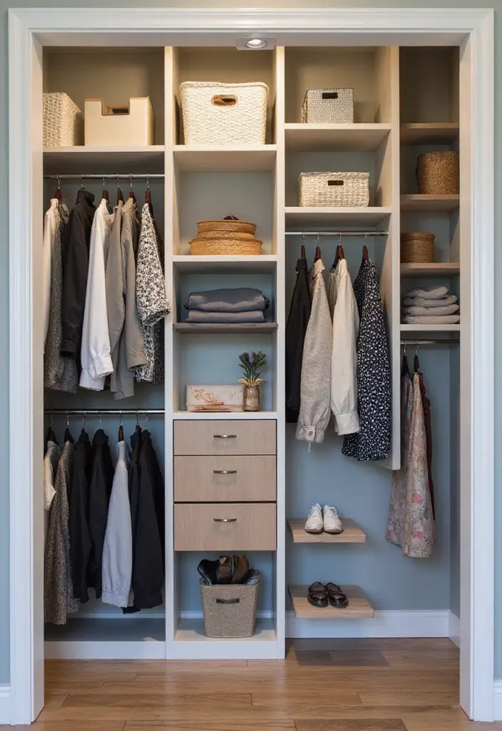 28 Smart Organization Hacks for Everyday Life 11 28 Smart Organization Hacks for Everyday Life - 11. Use Vertical Storage in Closets