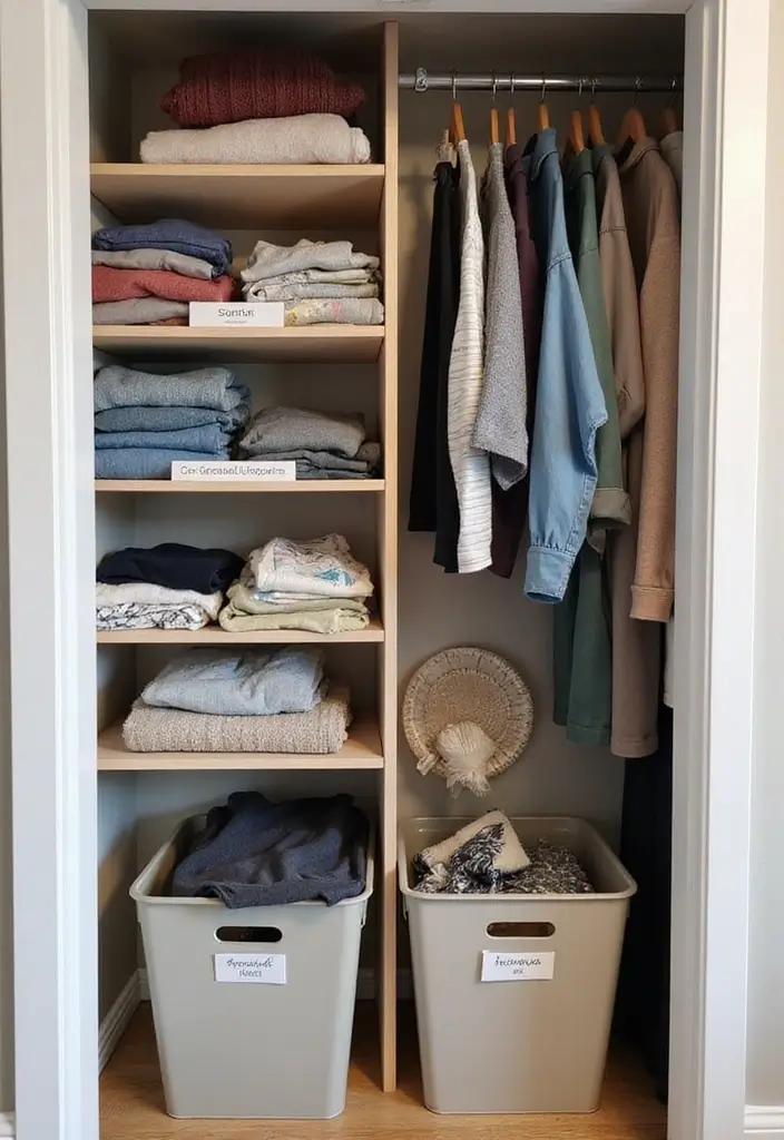 28 Smart Organization Hacks for Everyday Life 13 28 Smart Organization Hacks for Everyday Life - 13. Rotate Seasonal Items