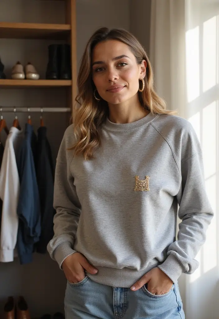 28 Sweatshirt Storage Ideas You’ll Want to Try - 4. Closet Door Hooks