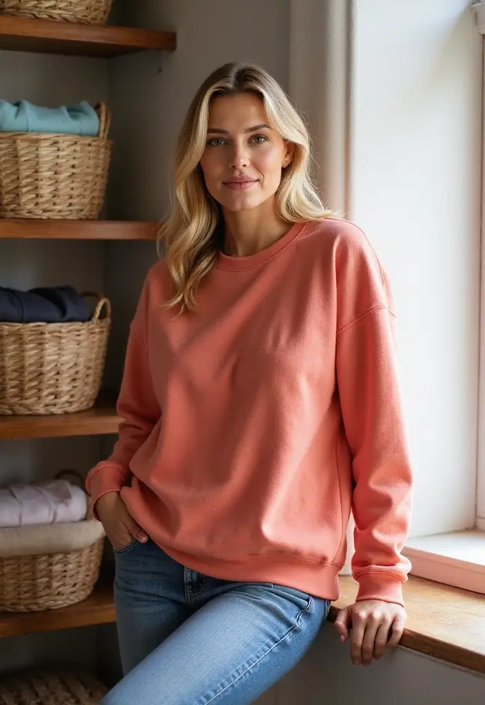 28 Sweatshirt Storage Ideas You’ll Want to Try - 5. Stylish Baskets