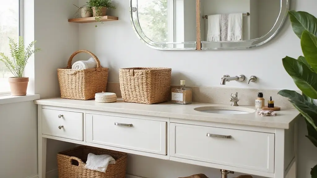29 Bathroom Vanity Storage Ideas That Add Style