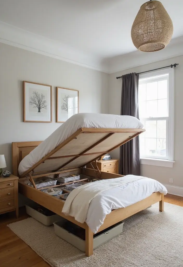 29 Bedroom Organization Ideas You’ll Want to Copy - 1. Use Under-Bed Storage