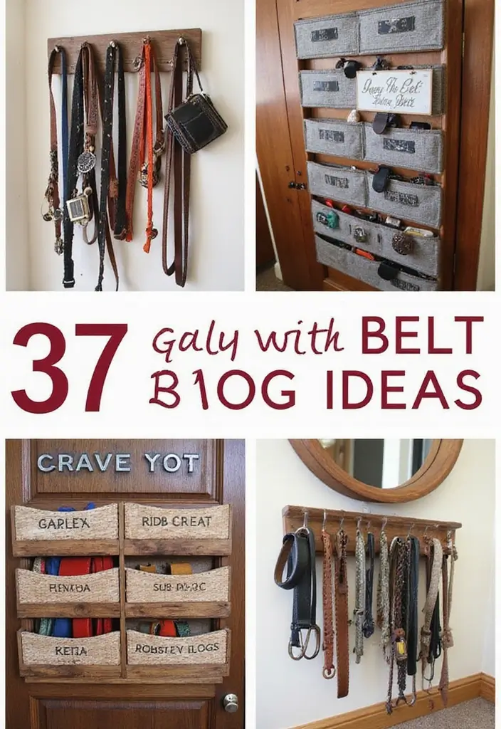 29 Belt Storage Ideas That Look Smart and Neat - Conclusion