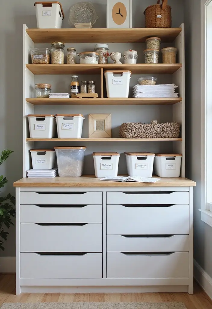 29 Craft Room Organization Ideas That Inspire Creativity - 6. Label Everything
