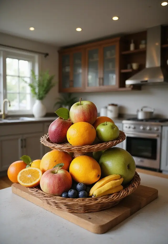 29 Kitchen Organization Cabinet Ideas That Work - 19. Fruit Baskets for Easy Access