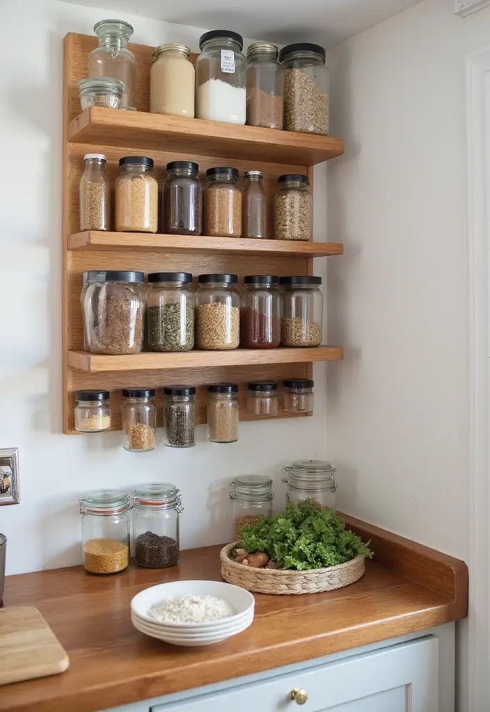 29 Kitchen Organization Cabinet Ideas That Work - 3. Magnetic Spice Rack