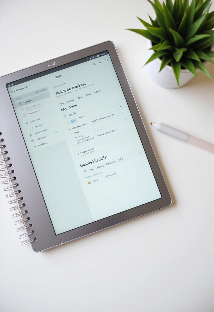 29 Office Desk Organization Ideas That Boost Productivity - 23. Incorporate Task Management Tools
