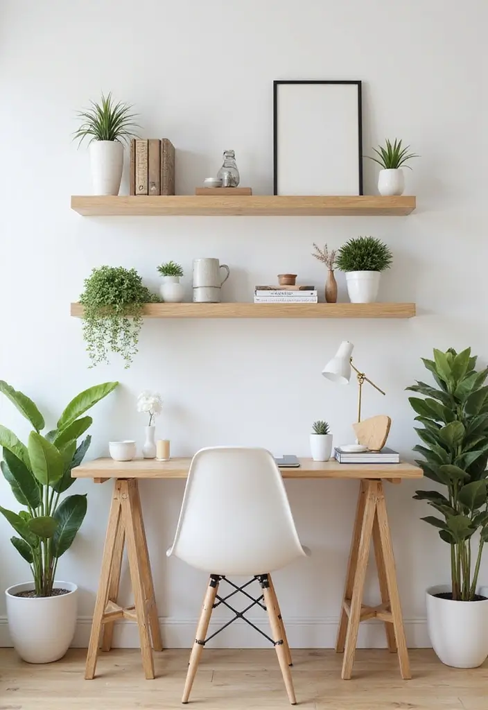 29 Office Desk Organization Ideas That Boost Productivity - 3. Utilize Wall Space