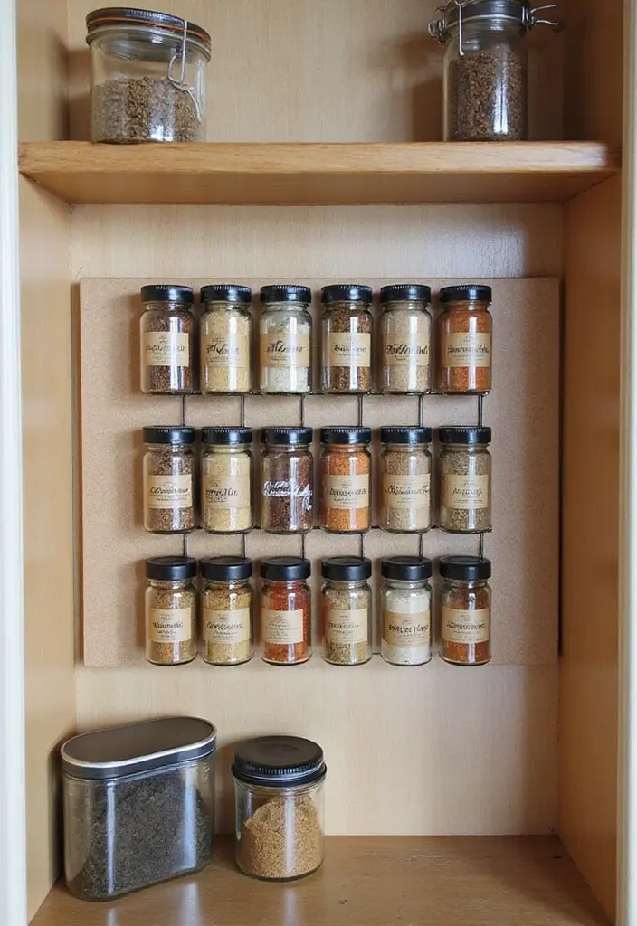 29 Pantry Organization Ideas That Save Time - 27. Use Magnetic Storage Options