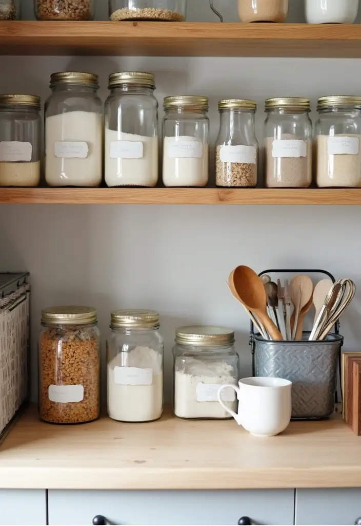 29 Pantry Organization Ideas That Save Time - 3. Create a Baking Zone