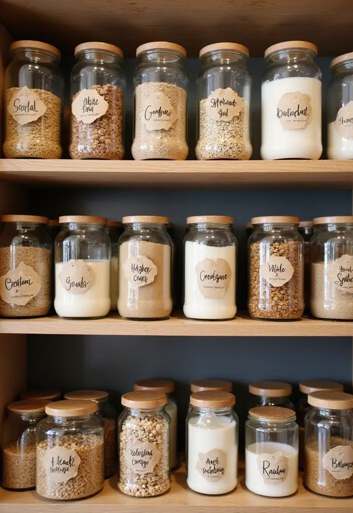 29 Pantry Organization Ideas That Save Time - 9. Use Labels for Clarity