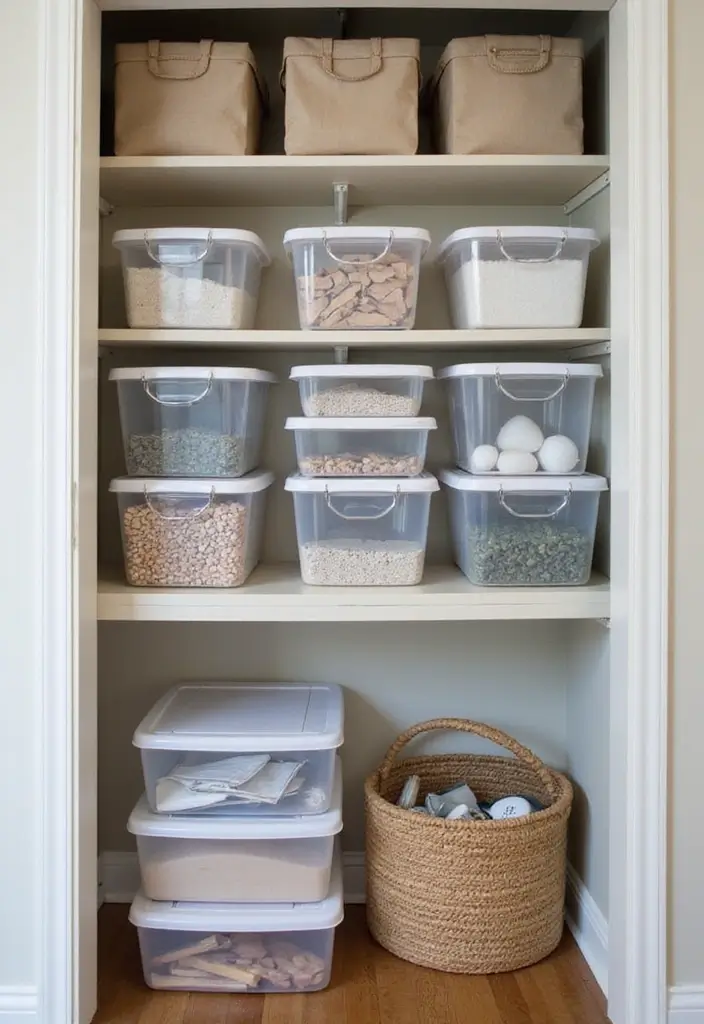 29 Smart Storage Ideas for Every Corner 19 29 Smart Storage Ideas for Every Corner - 19. Stackable Storage Containers