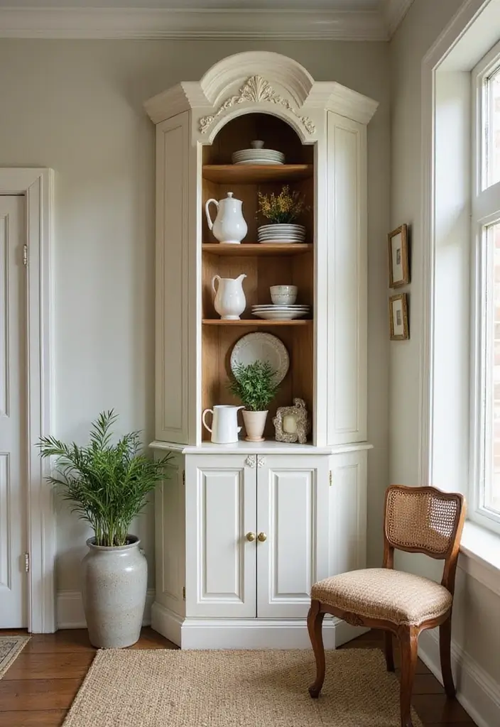 29 Smart Storage Ideas for Every Corner 6 29 Smart Storage Ideas for Every Corner - 6. Corner Cabinets