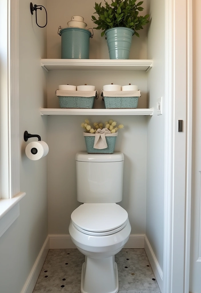 29 Toilet Paper Storage Ideas That Look Clever - 7. Stylish Bins