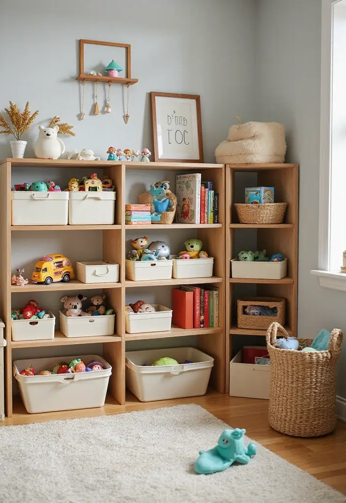 29 Toy Storage Ideas That Keep Kids’ Rooms Tidy - 10. Toy Library